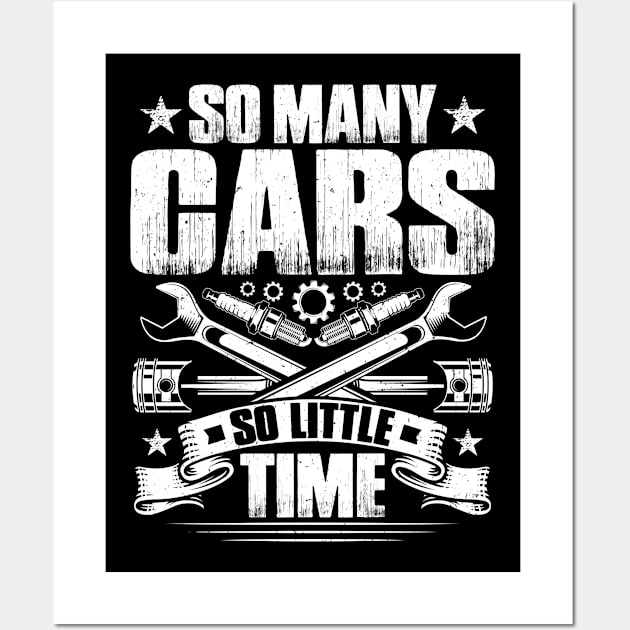 Car Mechanic Auto Mechanic Motor Mechanic Gift Wall Art by Krautshirts